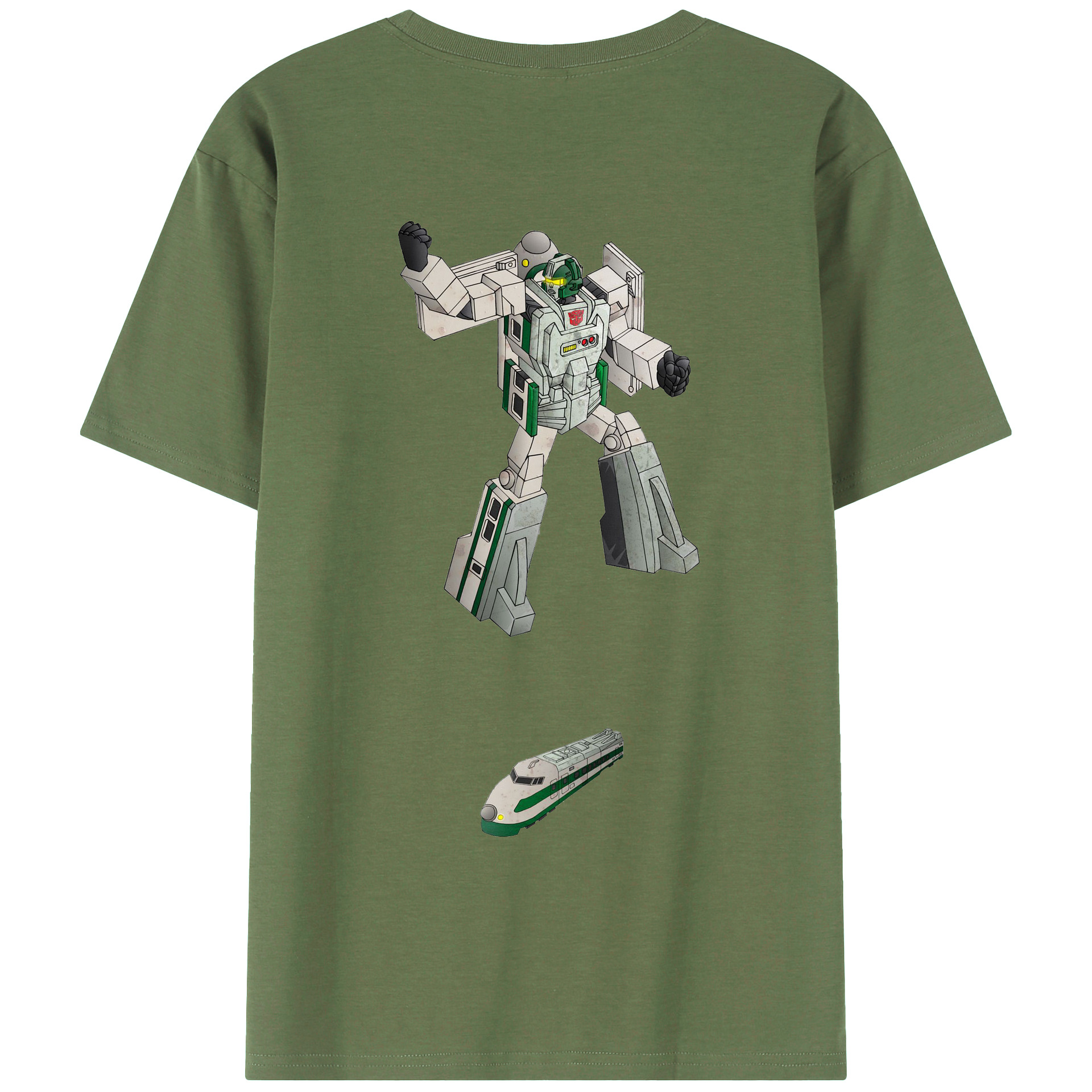 （画像用）  綿100％ メンズ半袖Tシャツ（バックプリント） 通気性